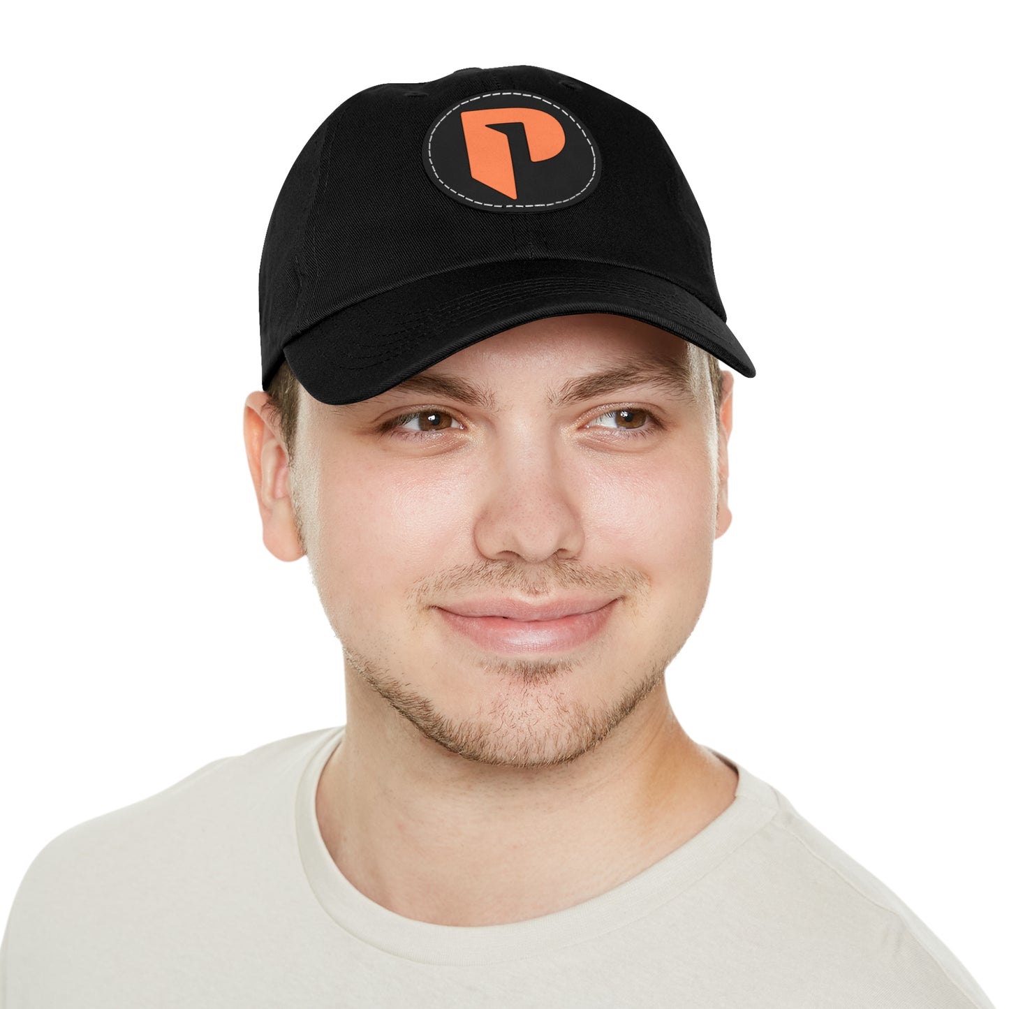Hat with Leather Patch - Protocall Logo