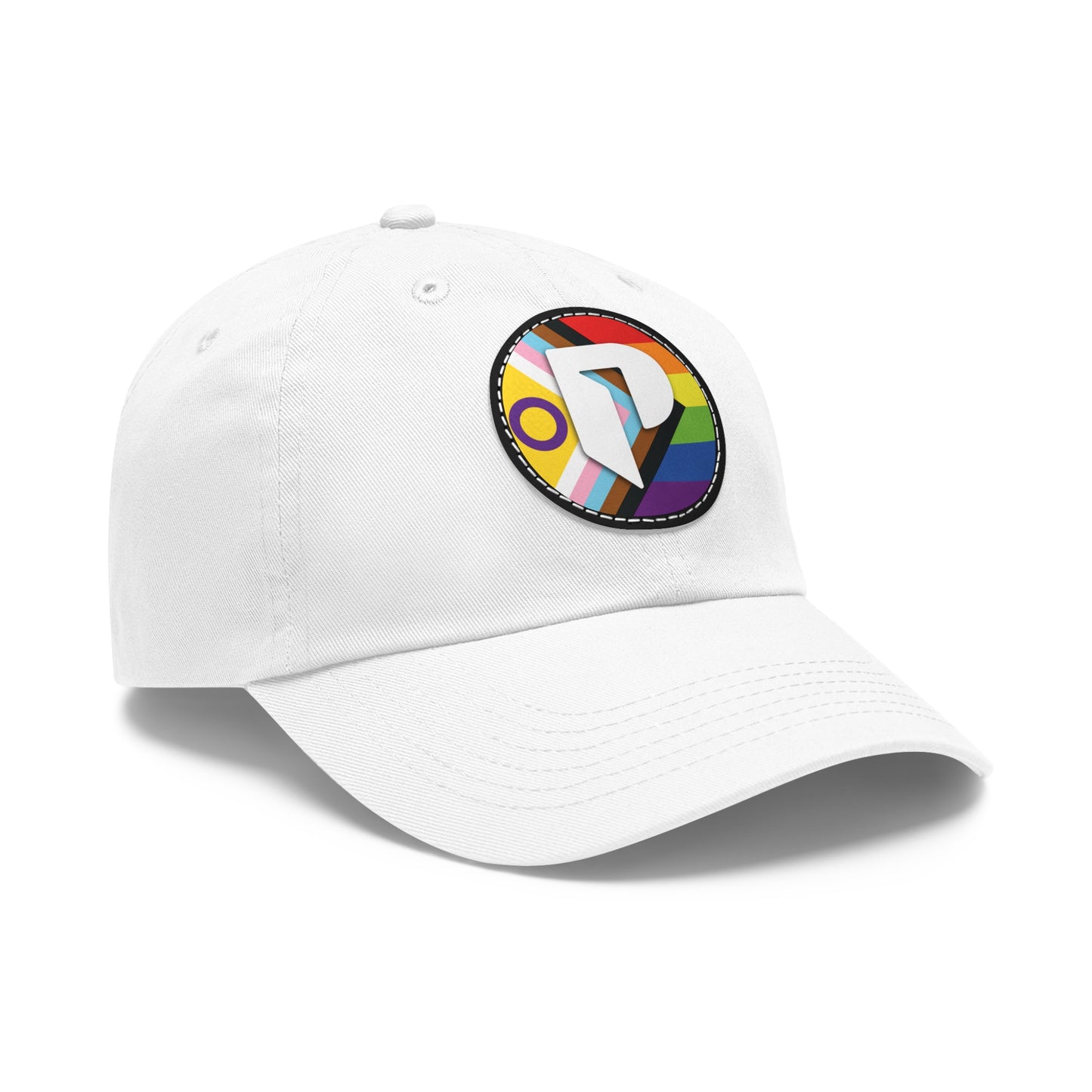 Hat with Leather Patch - PPAW Logo