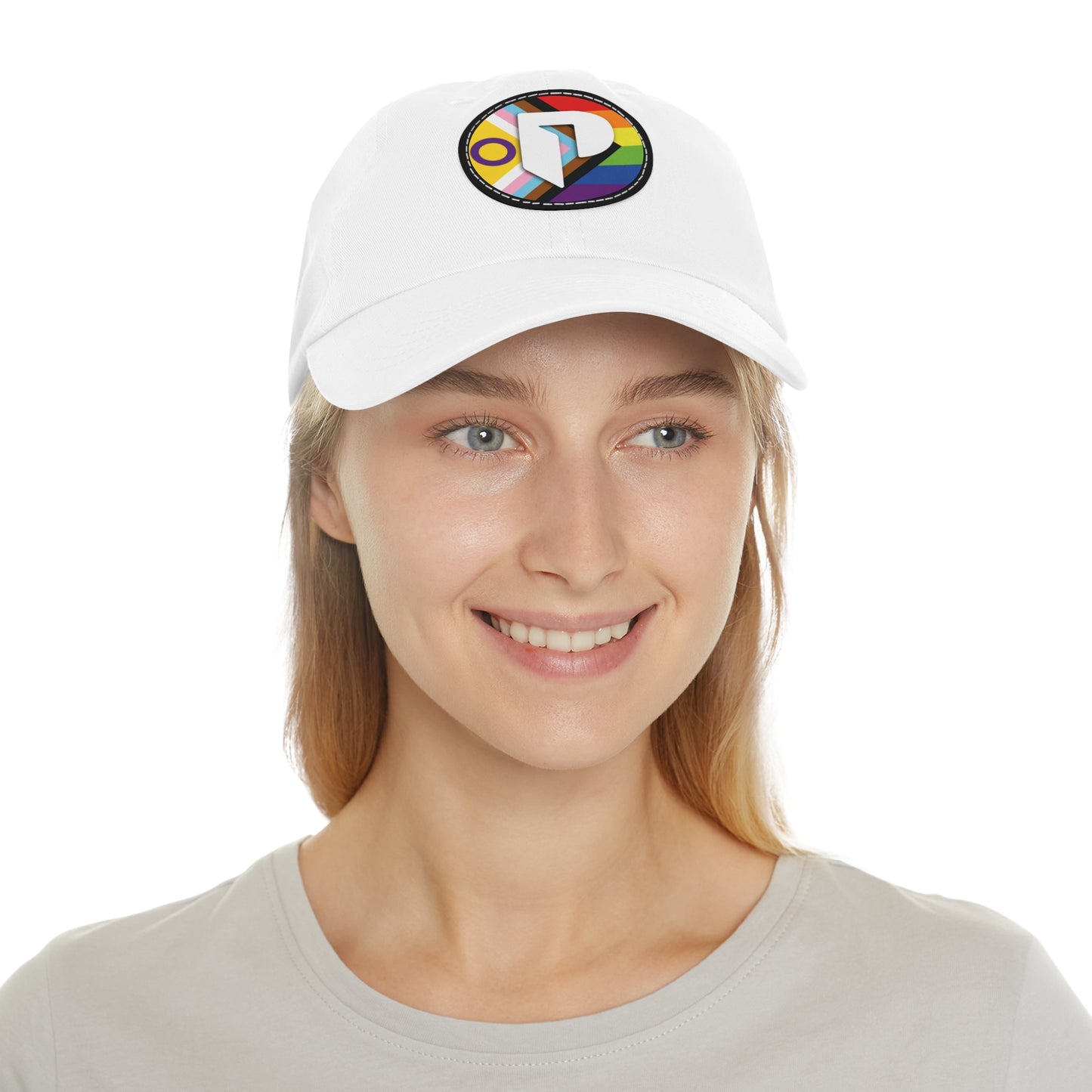 Hat with Leather Patch - PPAW Logo