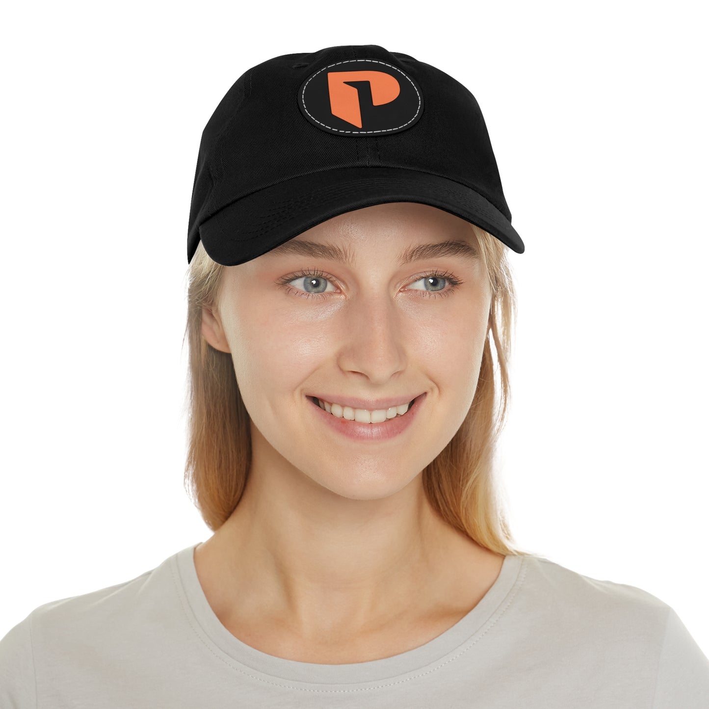Hat with Leather Patch - Protocall Logo