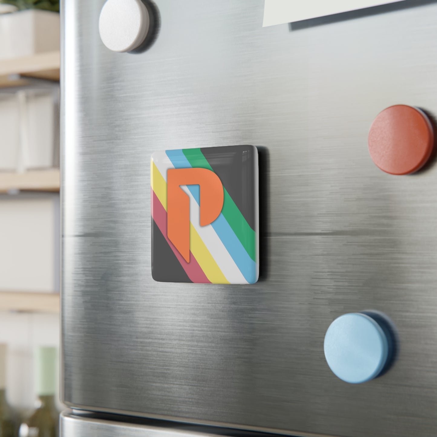 Porcelain Magnet - BBRAVE Logo