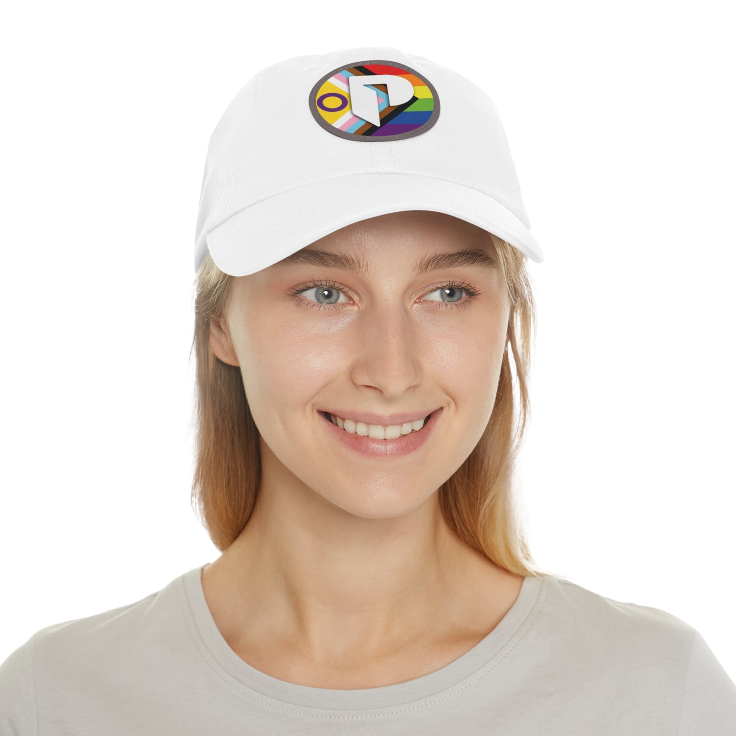 Hat with Leather Patch - PPAW Logo