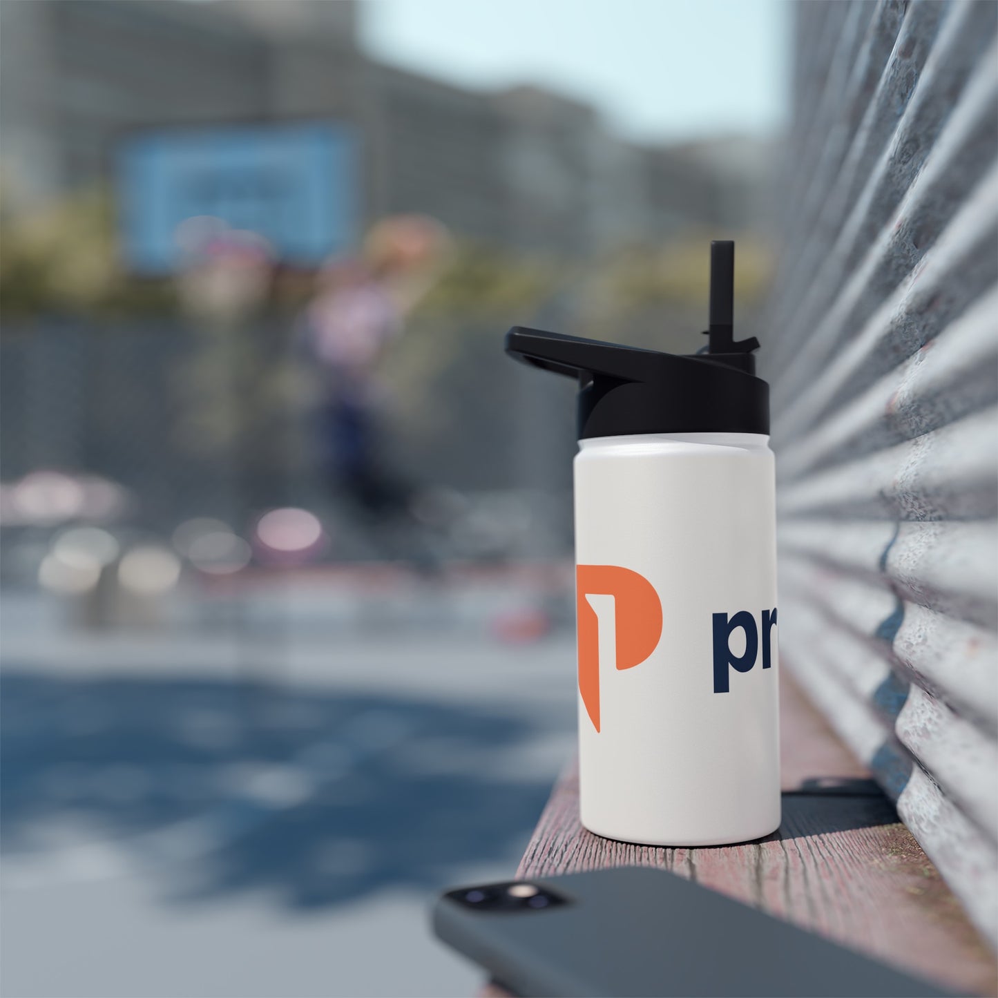 Stainless Steel Water Bottle - Protocall Logo