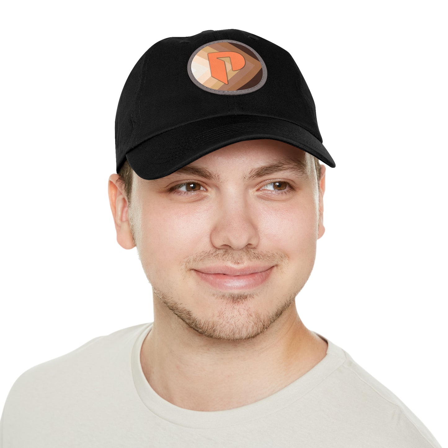 Hat with Leather Patch - BOLD Logo