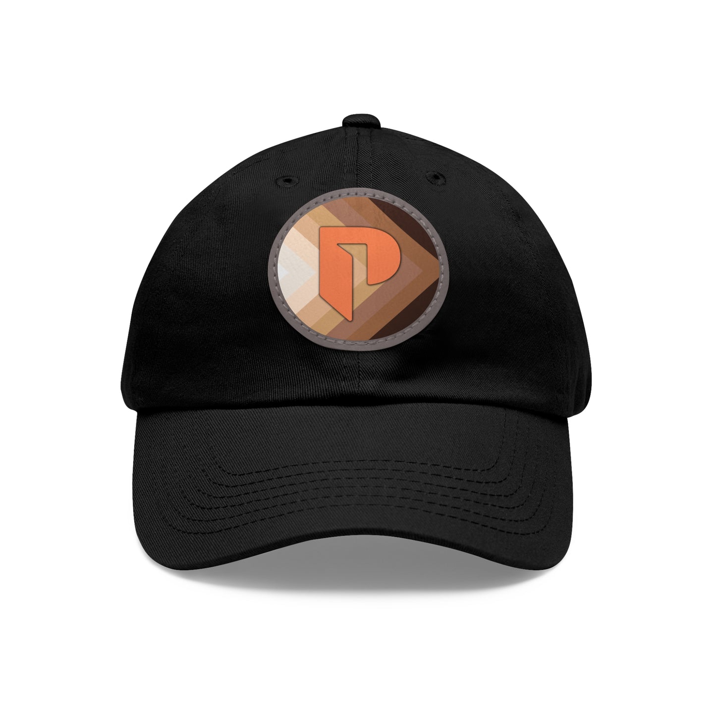Hat with Leather Patch - BOLD Logo