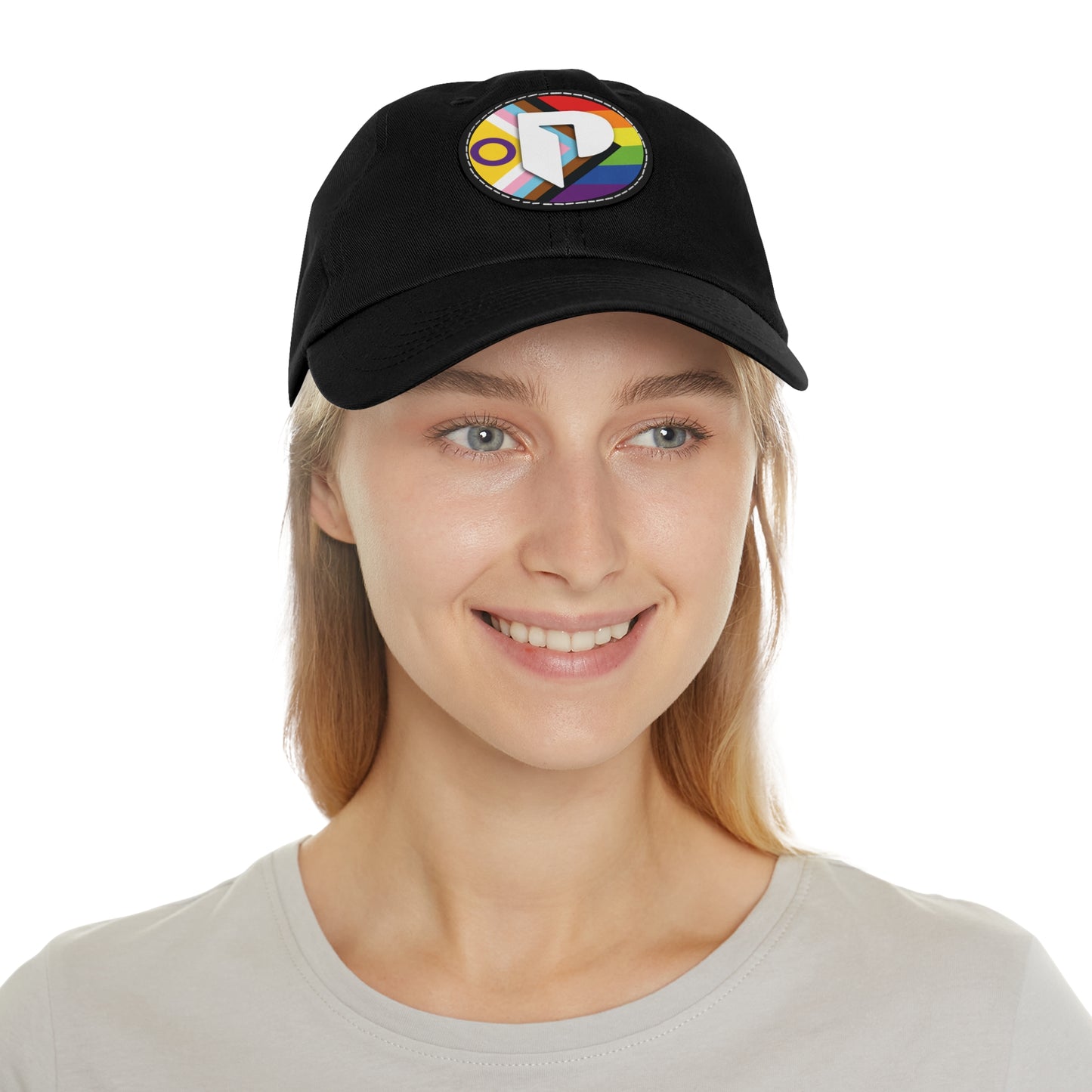 Hat with Leather Patch - PPAW Logo