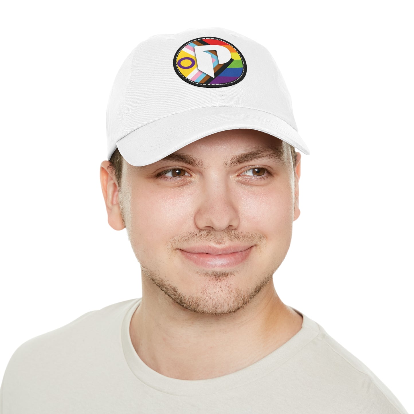 Hat with Leather Patch - PPAW Logo