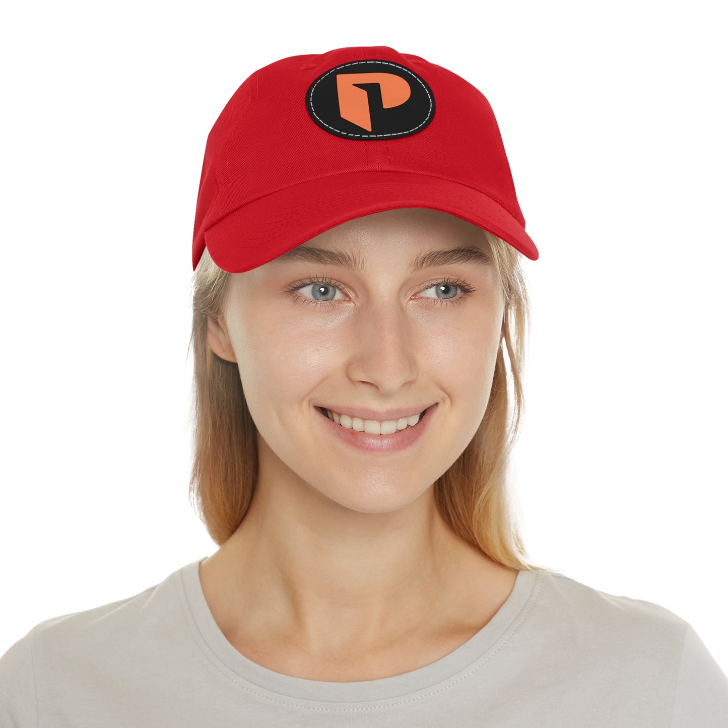 Hat with Leather Patch - Protocall Logo
