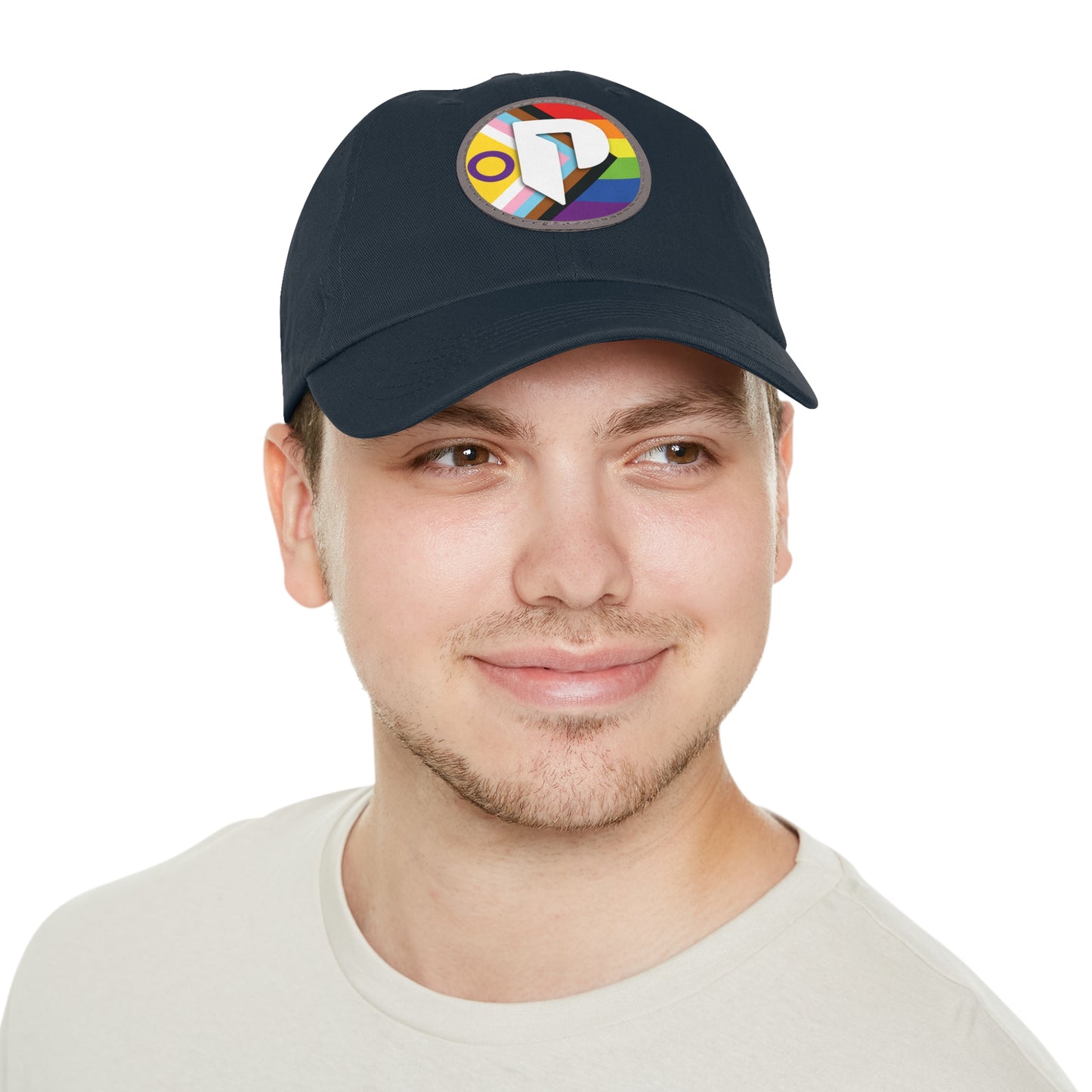 Hat with Leather Patch - PPAW Logo