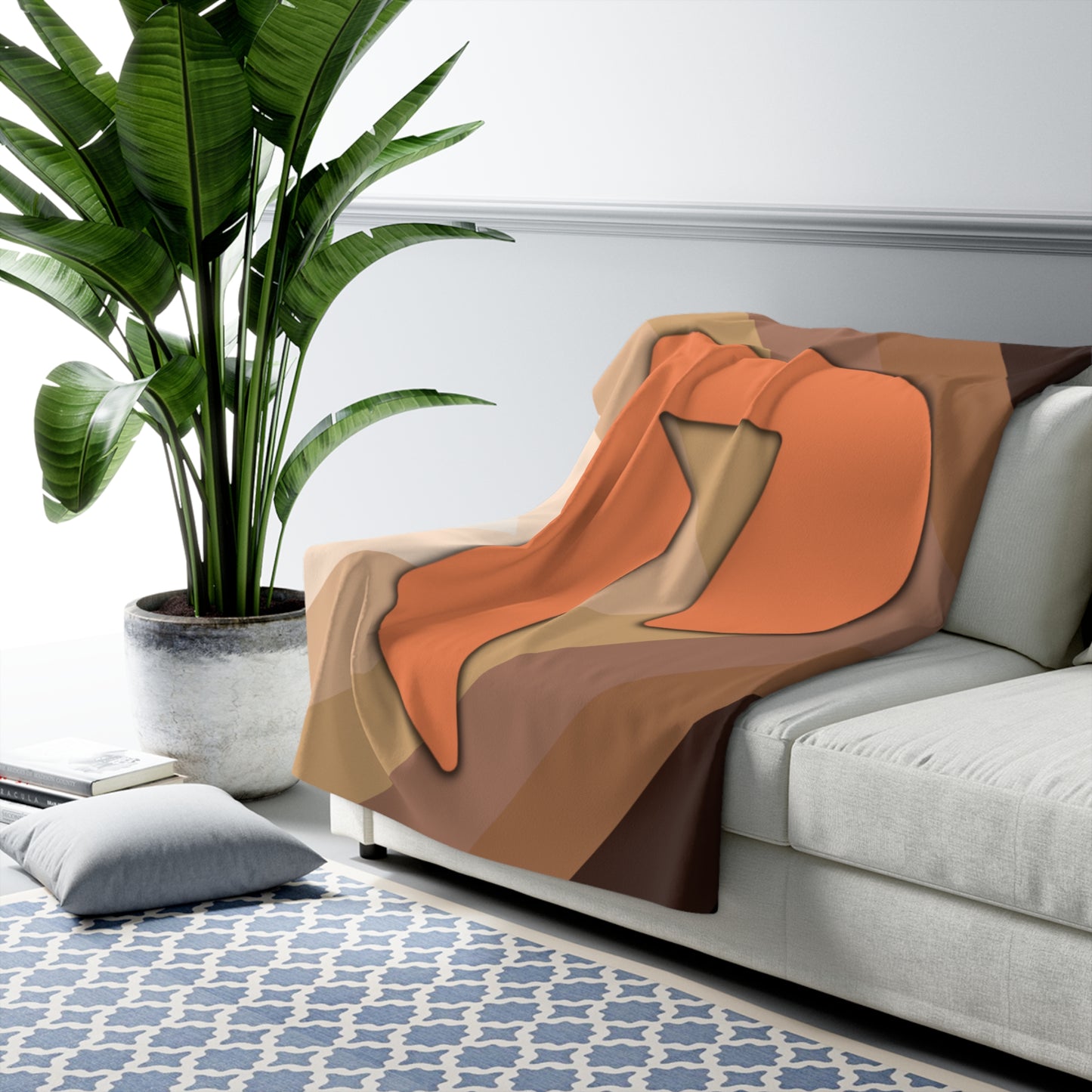 Sherpa Fleece Blanket - BOLD Logo