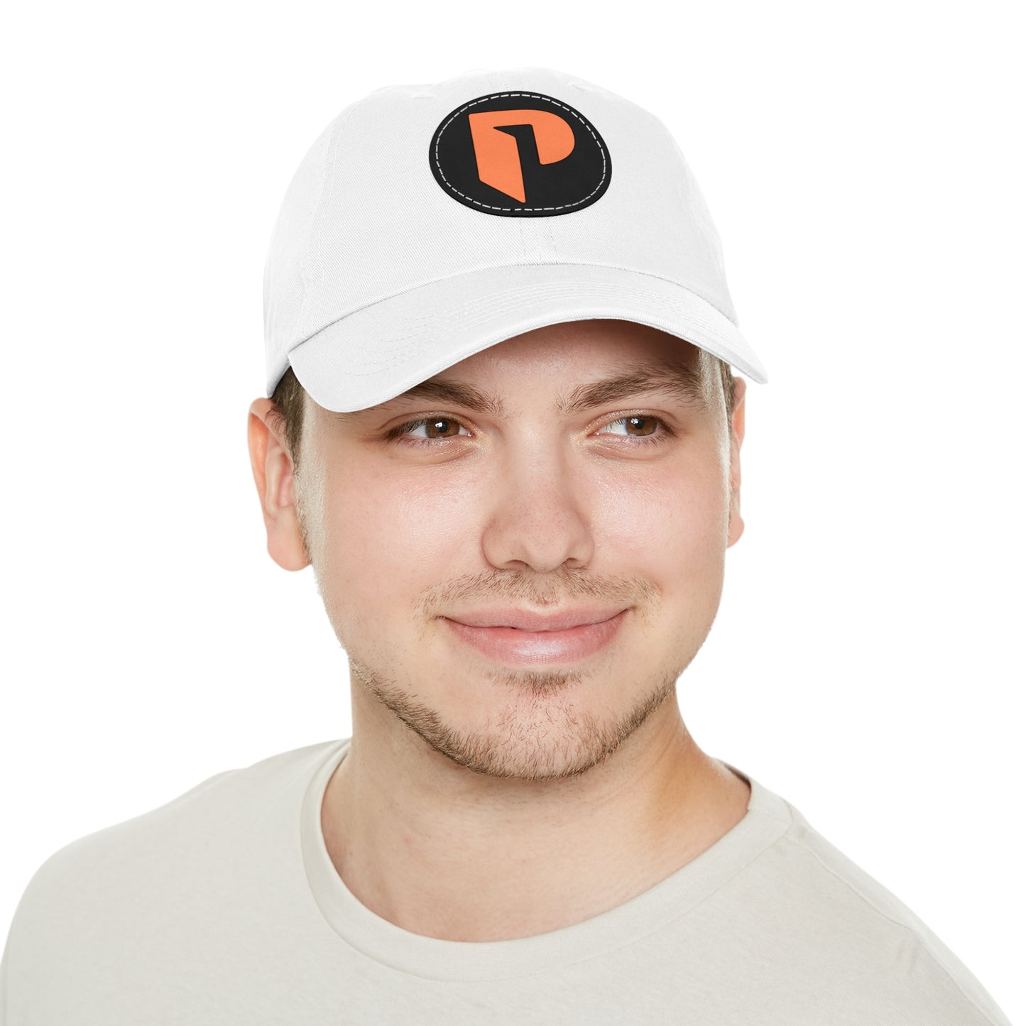 Hat with Leather Patch - Protocall Logo