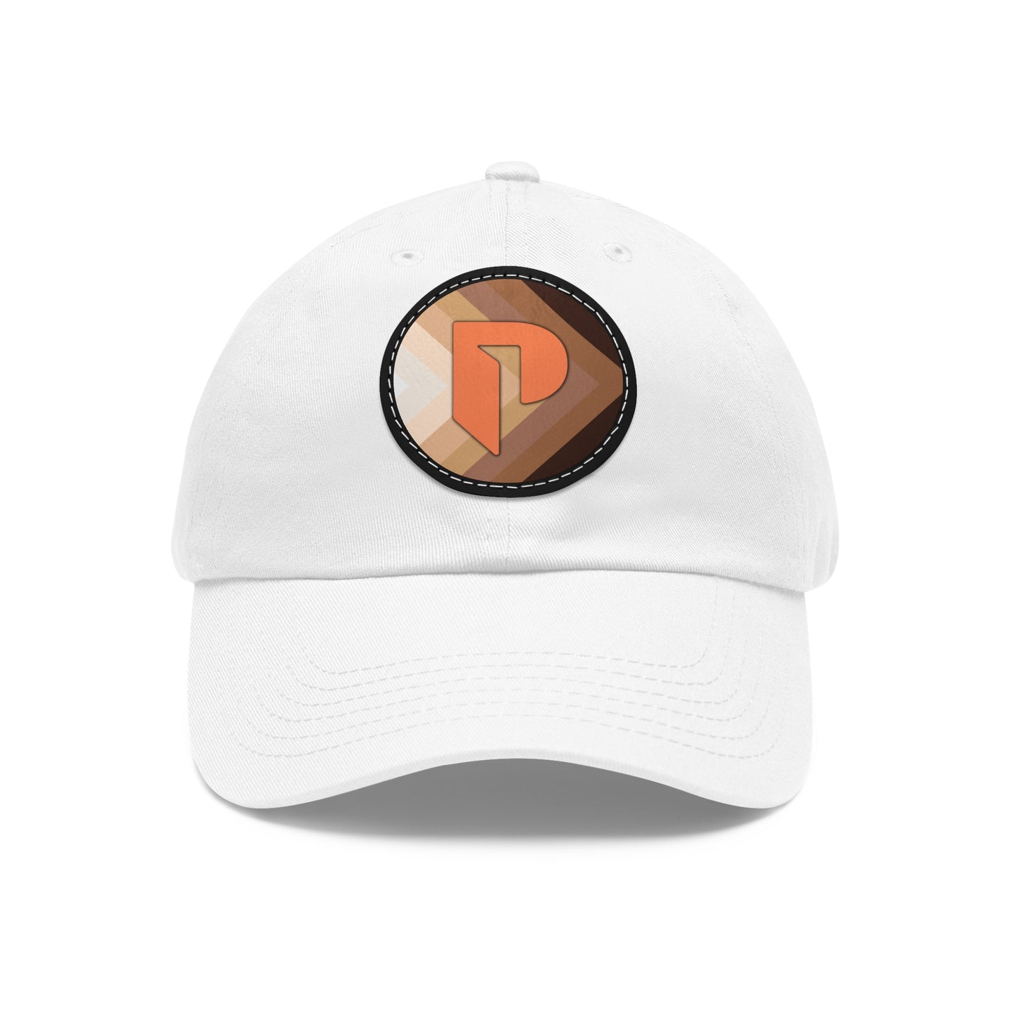 Hat with Leather Patch - BOLD Logo