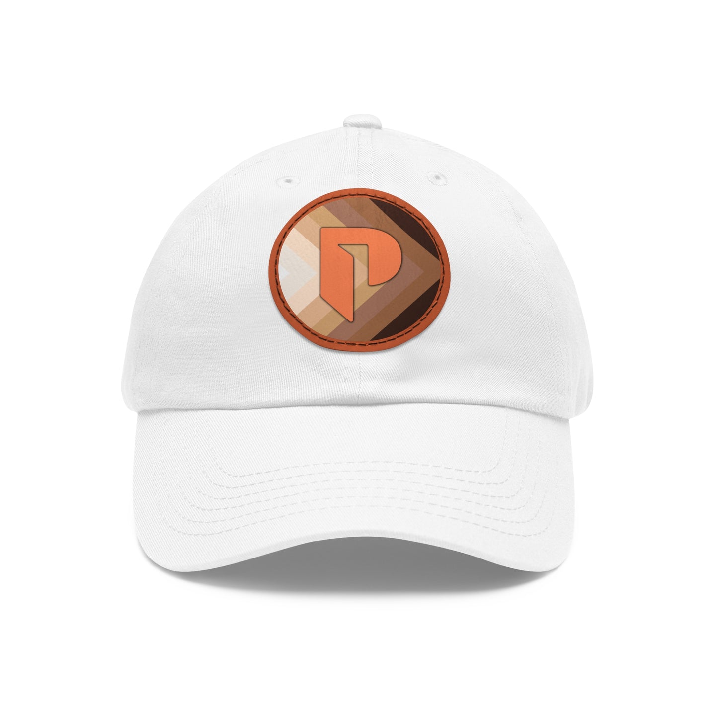Hat with Leather Patch - BOLD Logo