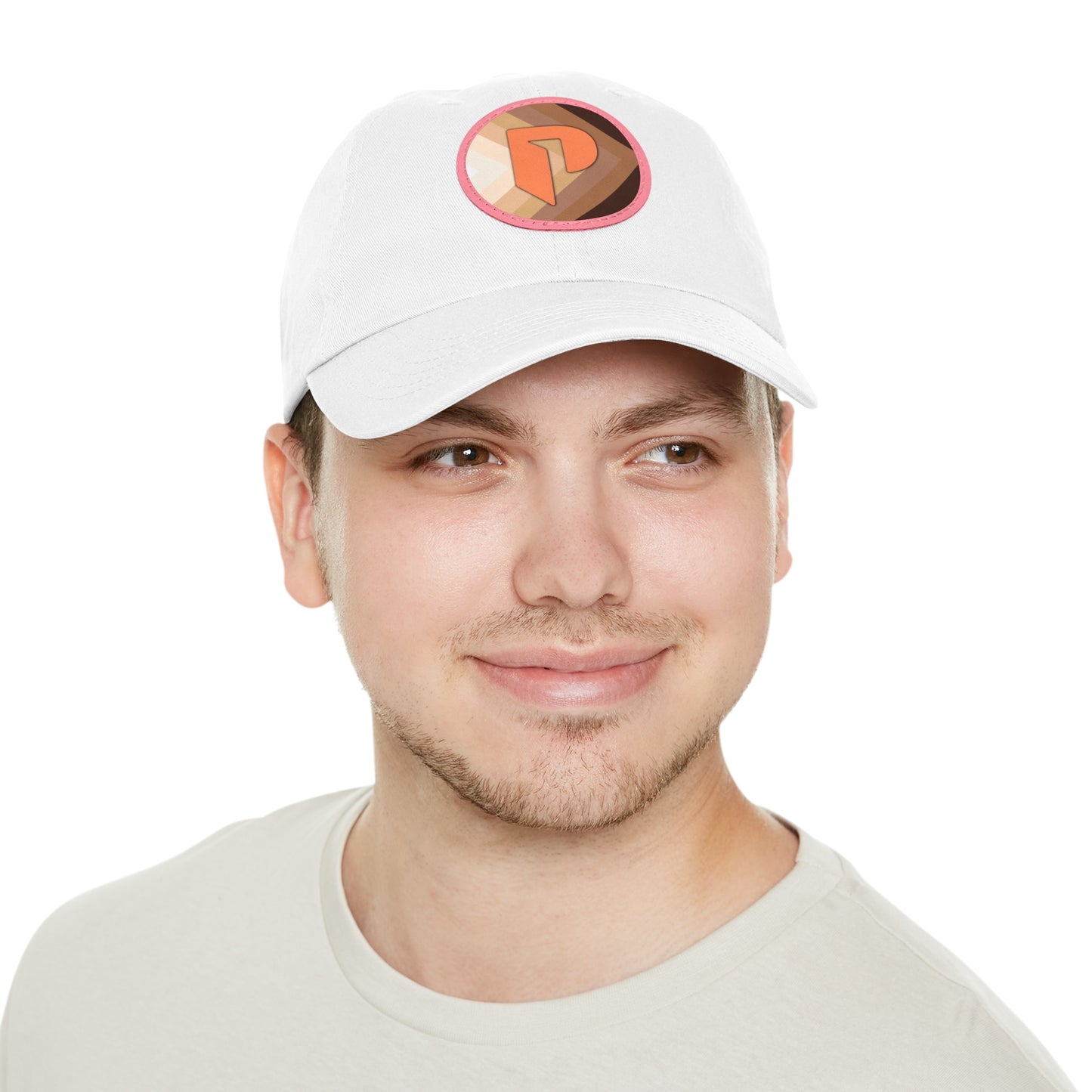Hat with Leather Patch - BOLD Logo