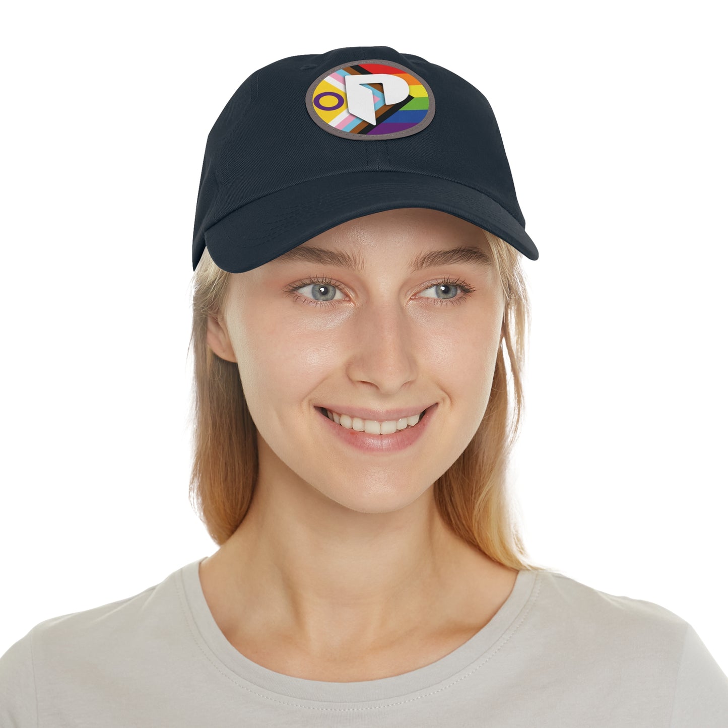 Hat with Leather Patch - PPAW Logo