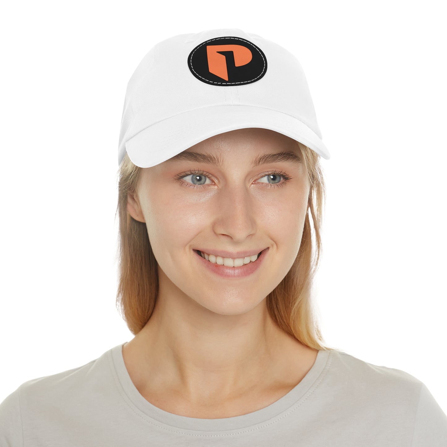 Hat with Leather Patch - Protocall Logo