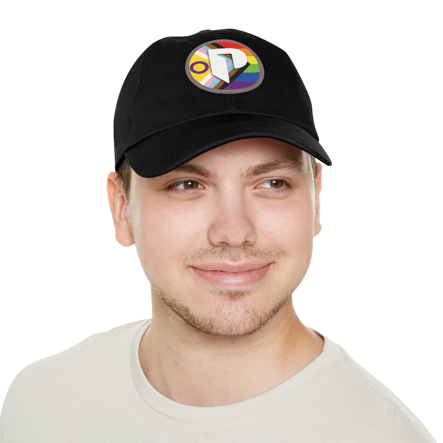 Hat with Leather Patch - PPAW Logo