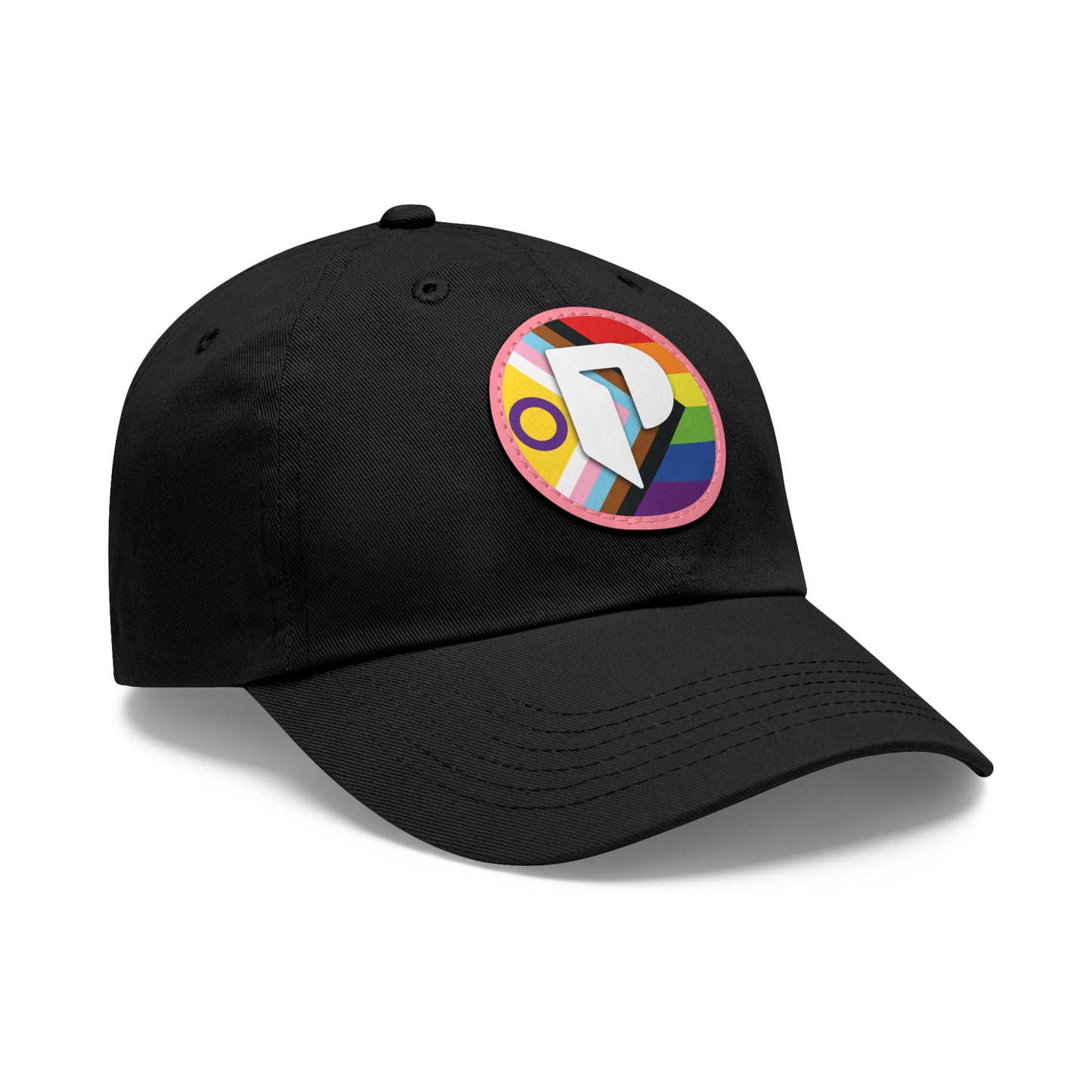 Hat with Leather Patch - PPAW Logo