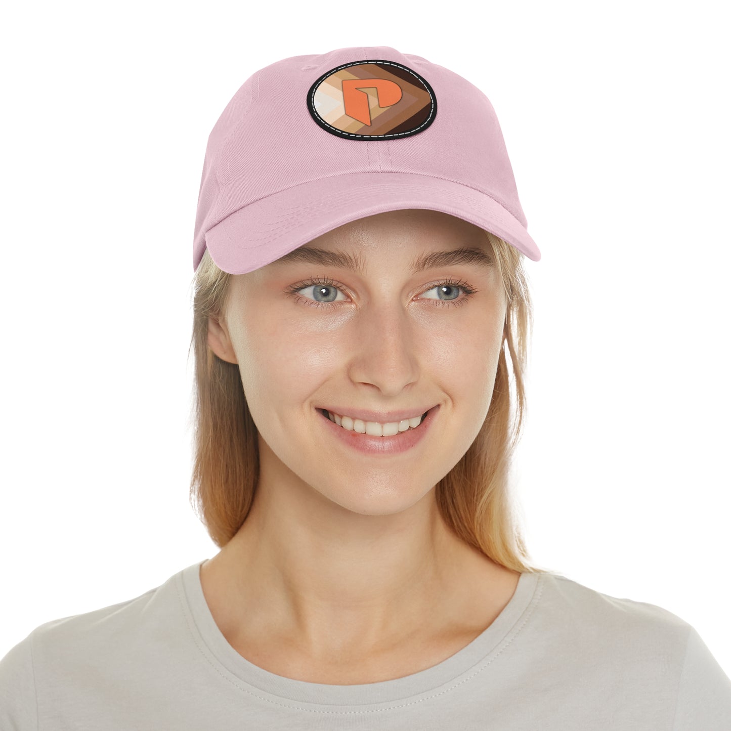 Hat with Leather Patch - BOLD Logo