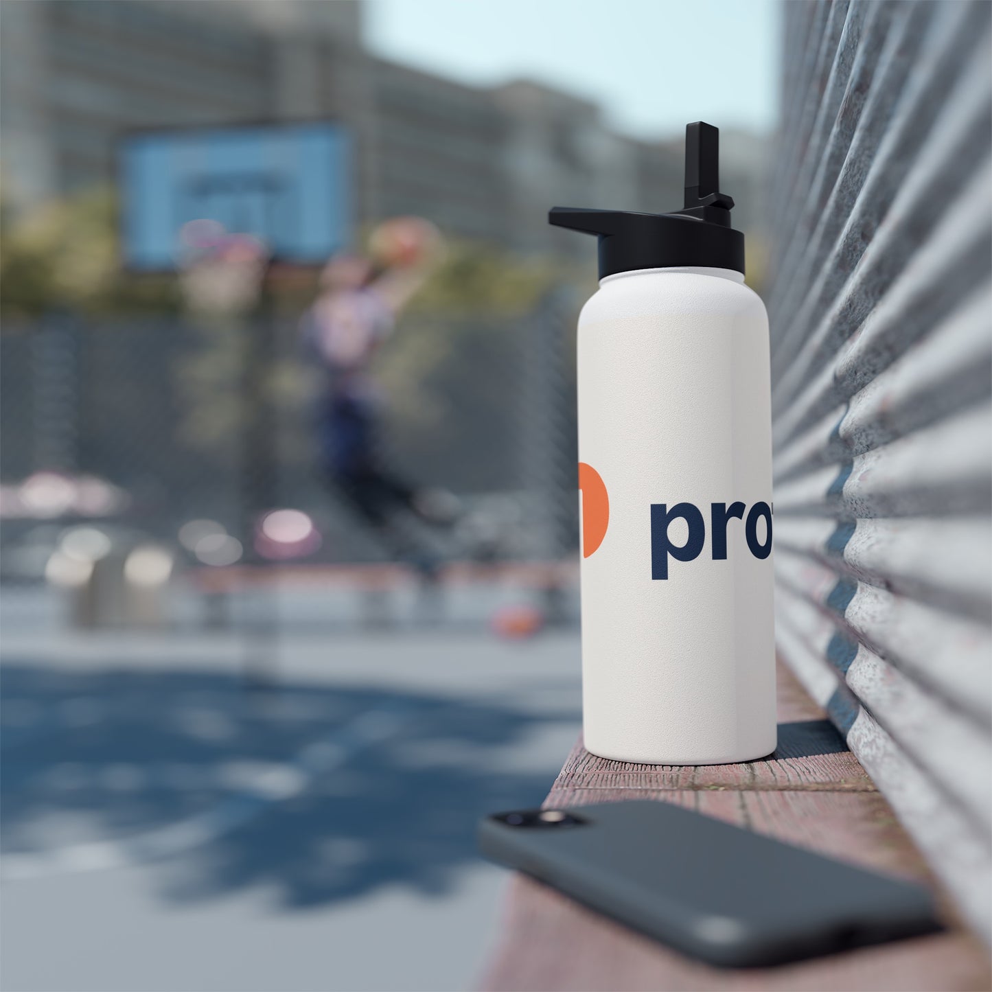 Stainless Steel Water Bottle - Protocall Logo