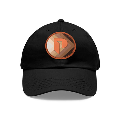 Hat with Leather Patch - BOLD Logo