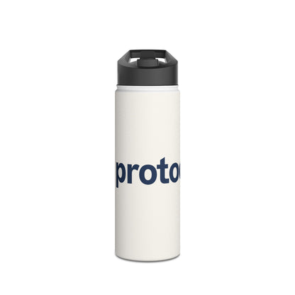Stainless Steel Water Bottle - Protocall Logo