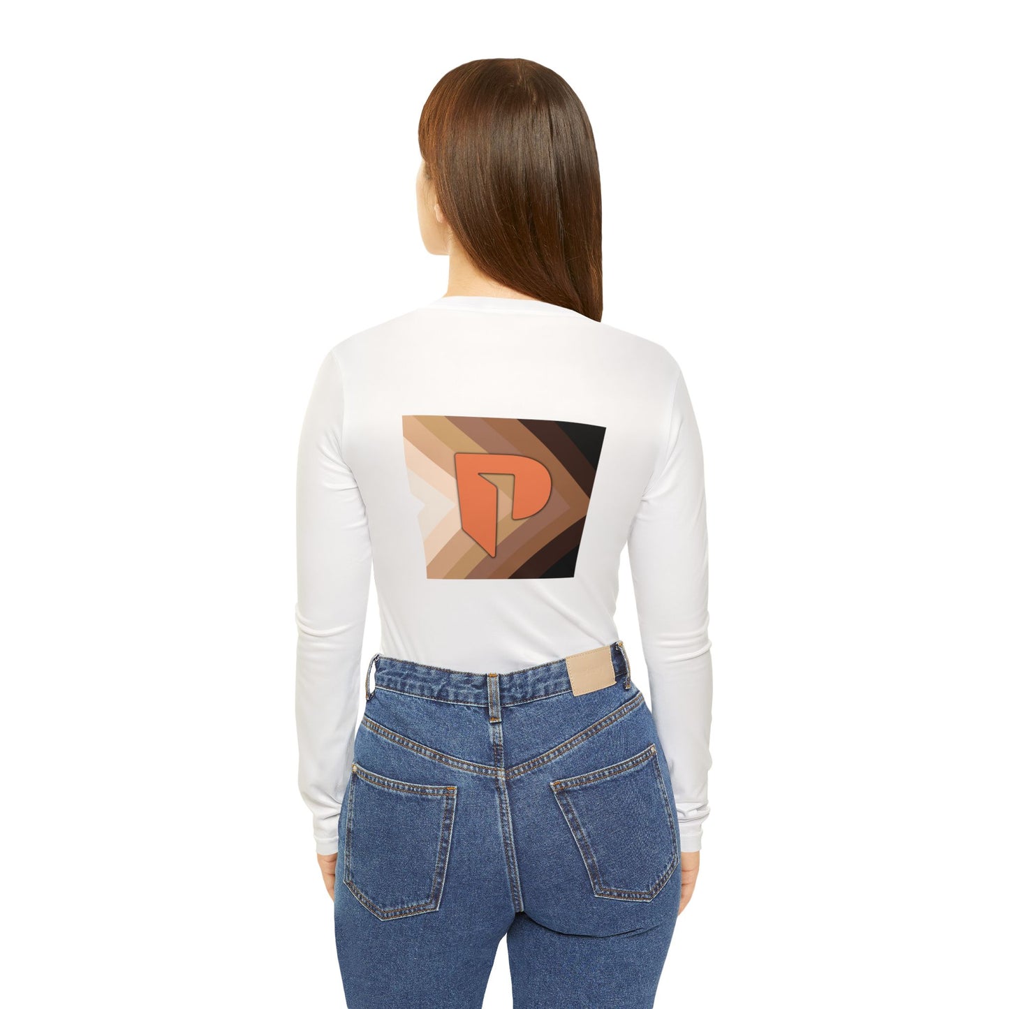 Long Sleeve V-neck Shirt - BOLD Logo