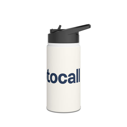Stainless Steel Water Bottle - Protocall Logo