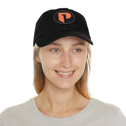 Hat with Leather Patch - Protocall Logo