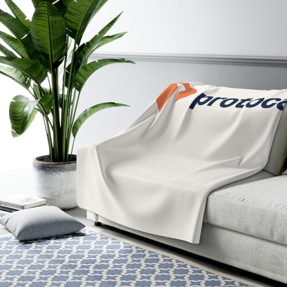 Sherpa Fleece Blanket - Protocall Logo