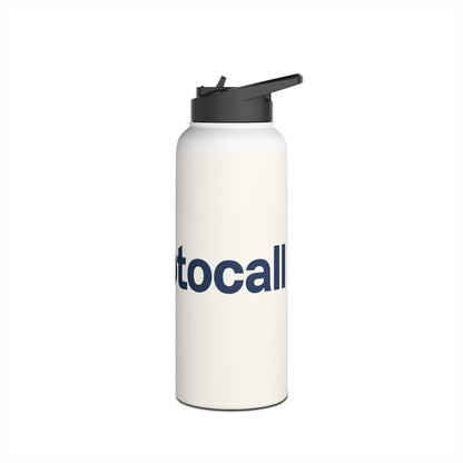 Stainless Steel Water Bottle - Protocall Logo