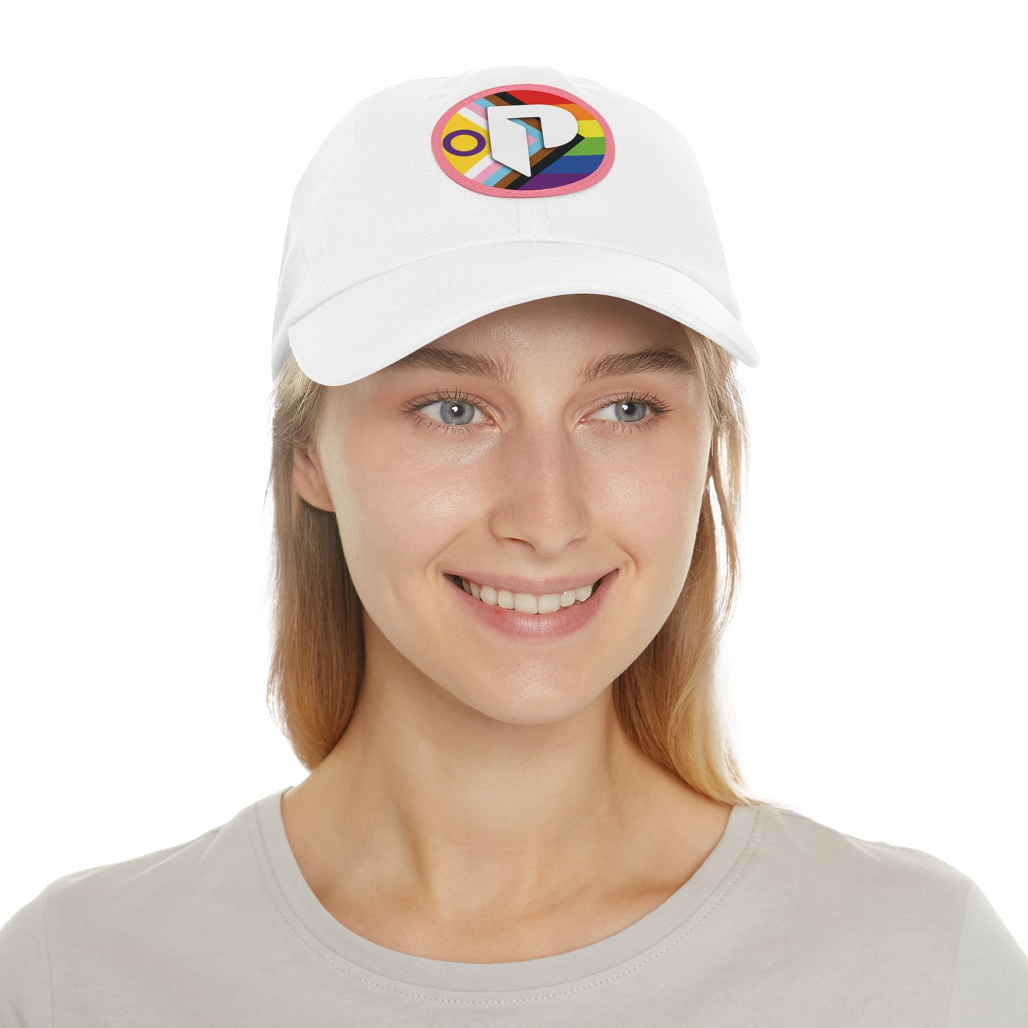 Hat with Leather Patch - PPAW Logo