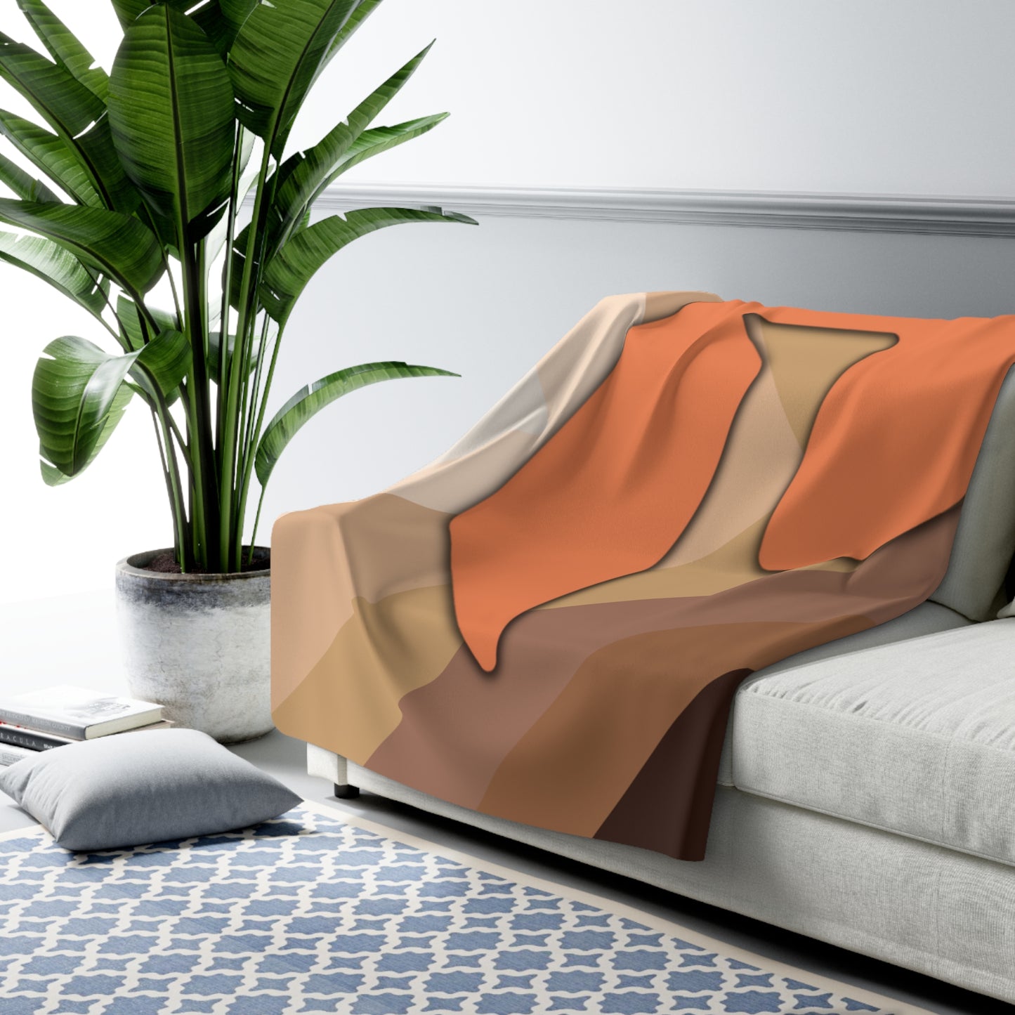 Sherpa Fleece Blanket - BOLD Logo