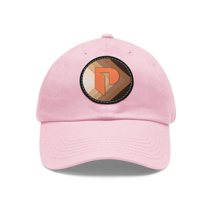 Hat with Leather Patch - BOLD Logo