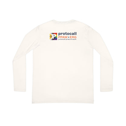 Long Sleeve V-neck Shirt - PPAW Logo