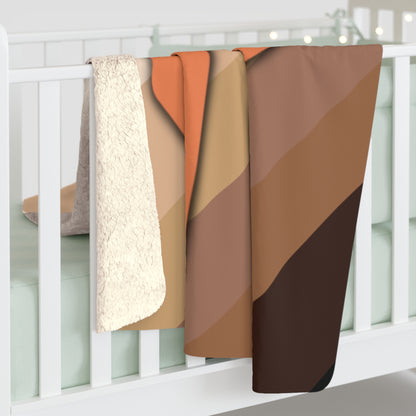Sherpa Fleece Blanket - BOLD Logo