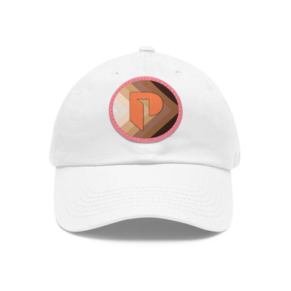 Hat with Leather Patch - BOLD Logo