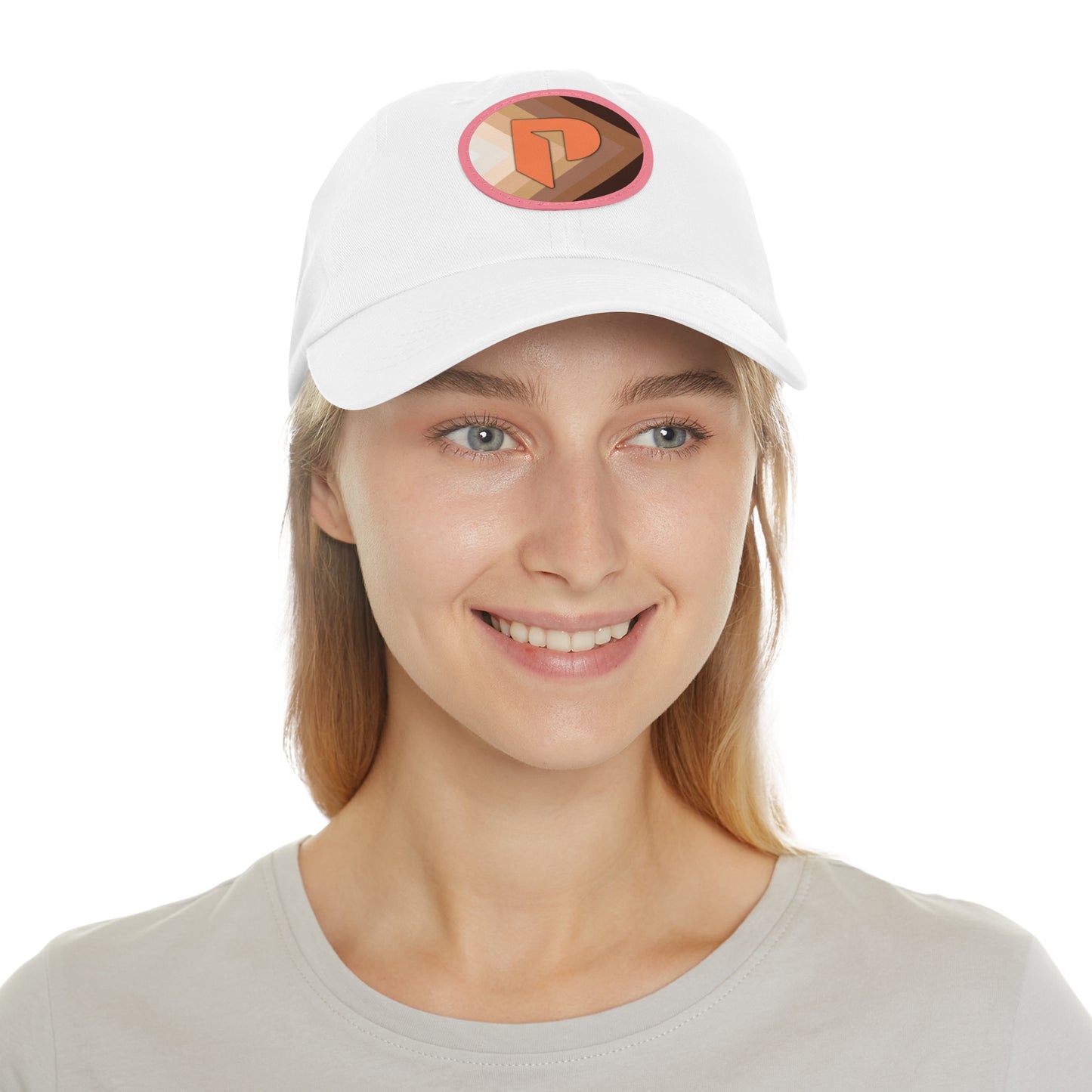 Hat with Leather Patch - BOLD Logo