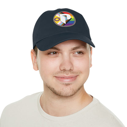 Hat with Leather Patch - PPAW Logo