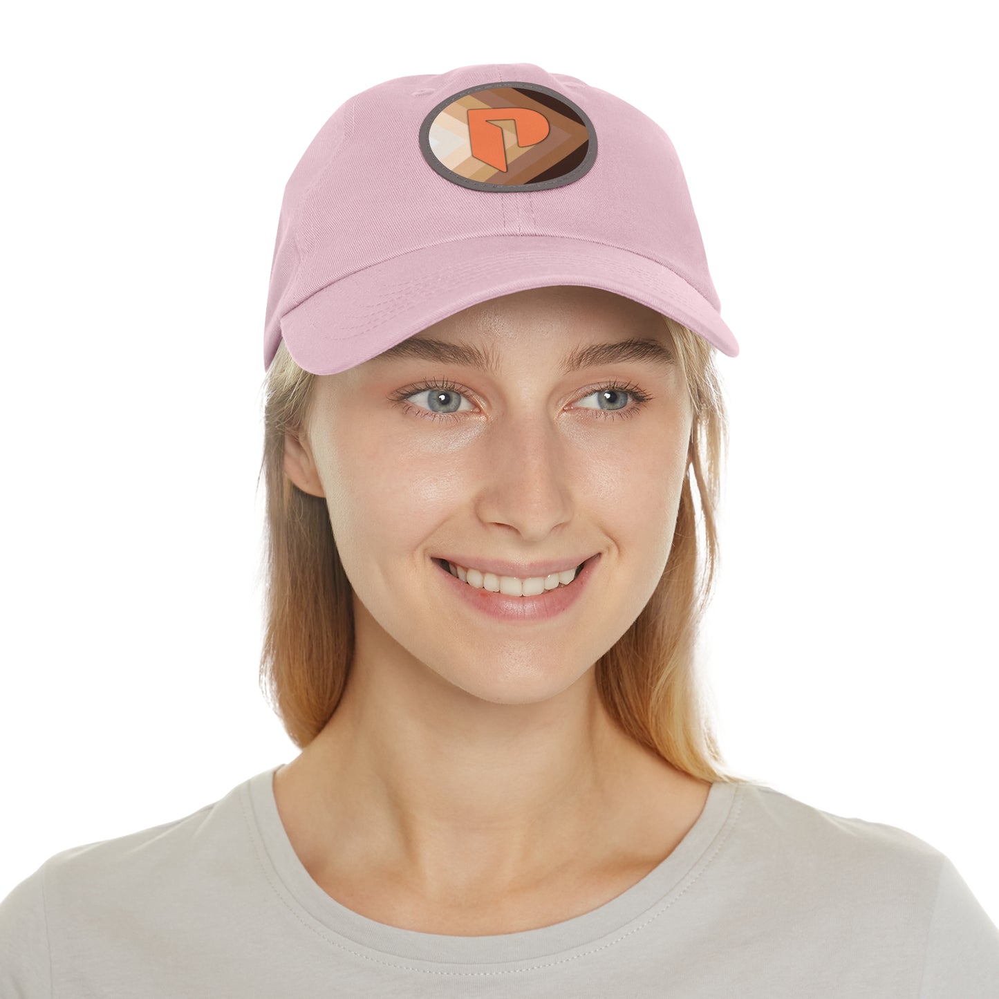 Hat with Leather Patch - BOLD Logo