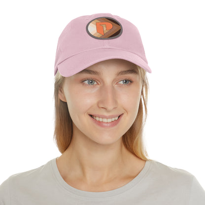Hat with Leather Patch - BOLD Logo