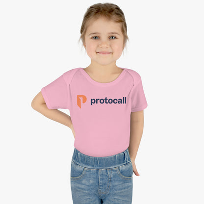 Baby Onesie - Protocall Logo