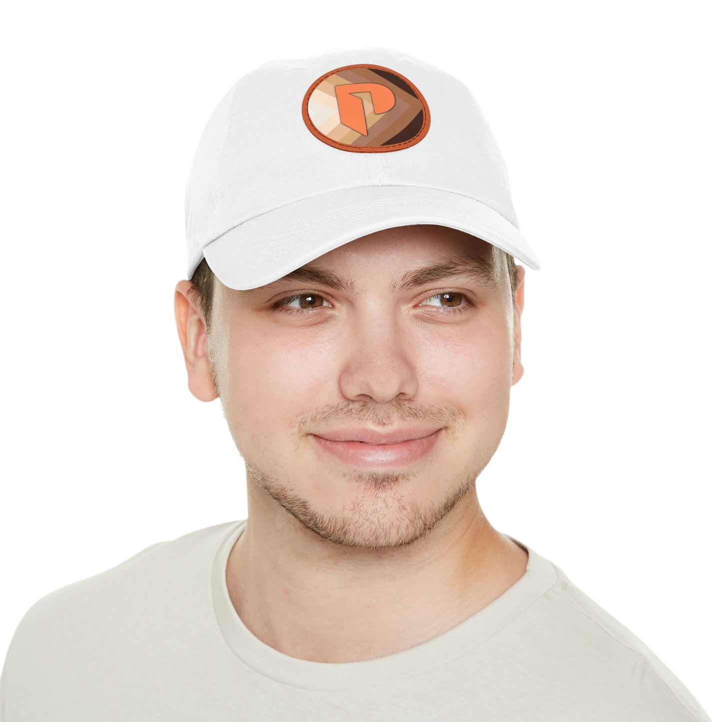 Hat with Leather Patch - BOLD Logo