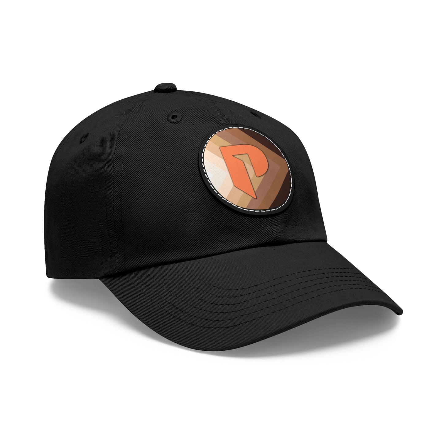 Hat with Leather Patch - BOLD Logo