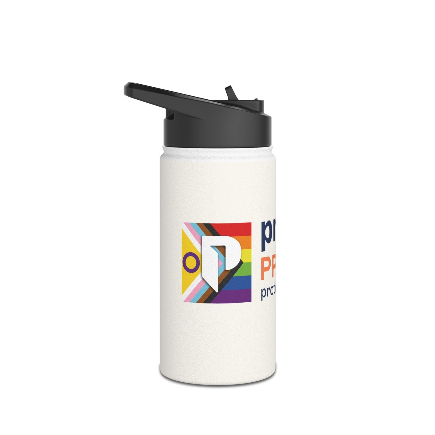 Stainless Steel Water Bottle - PPAW Logo