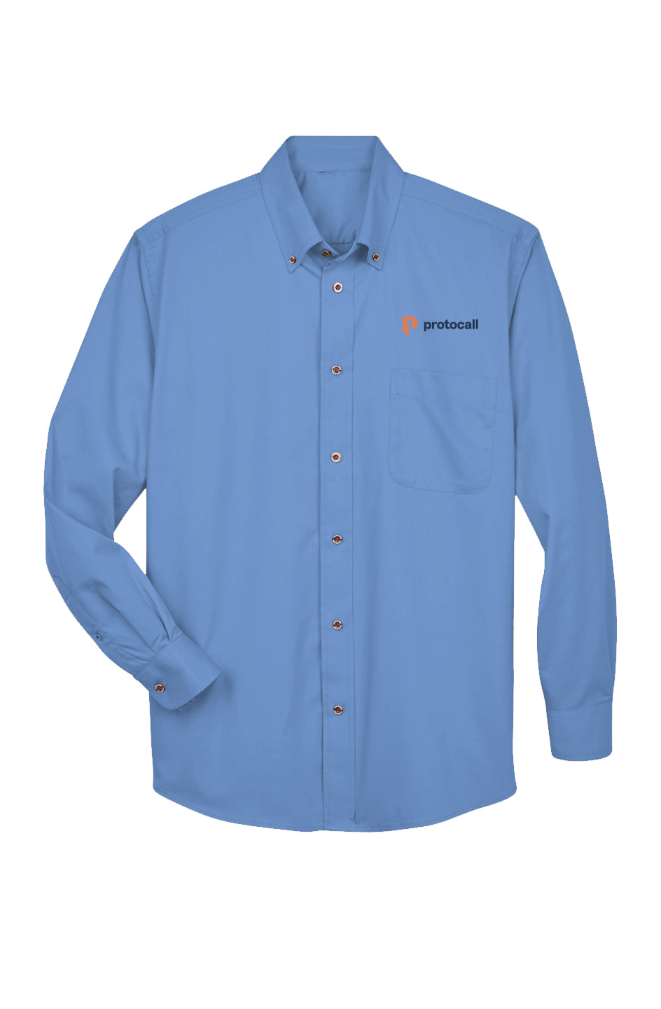 Long-Sleeve Collar Shirt