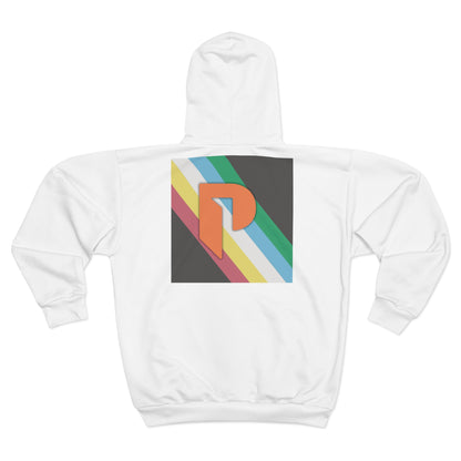 Fleece Zip Hoodie - BBRAVE Logo