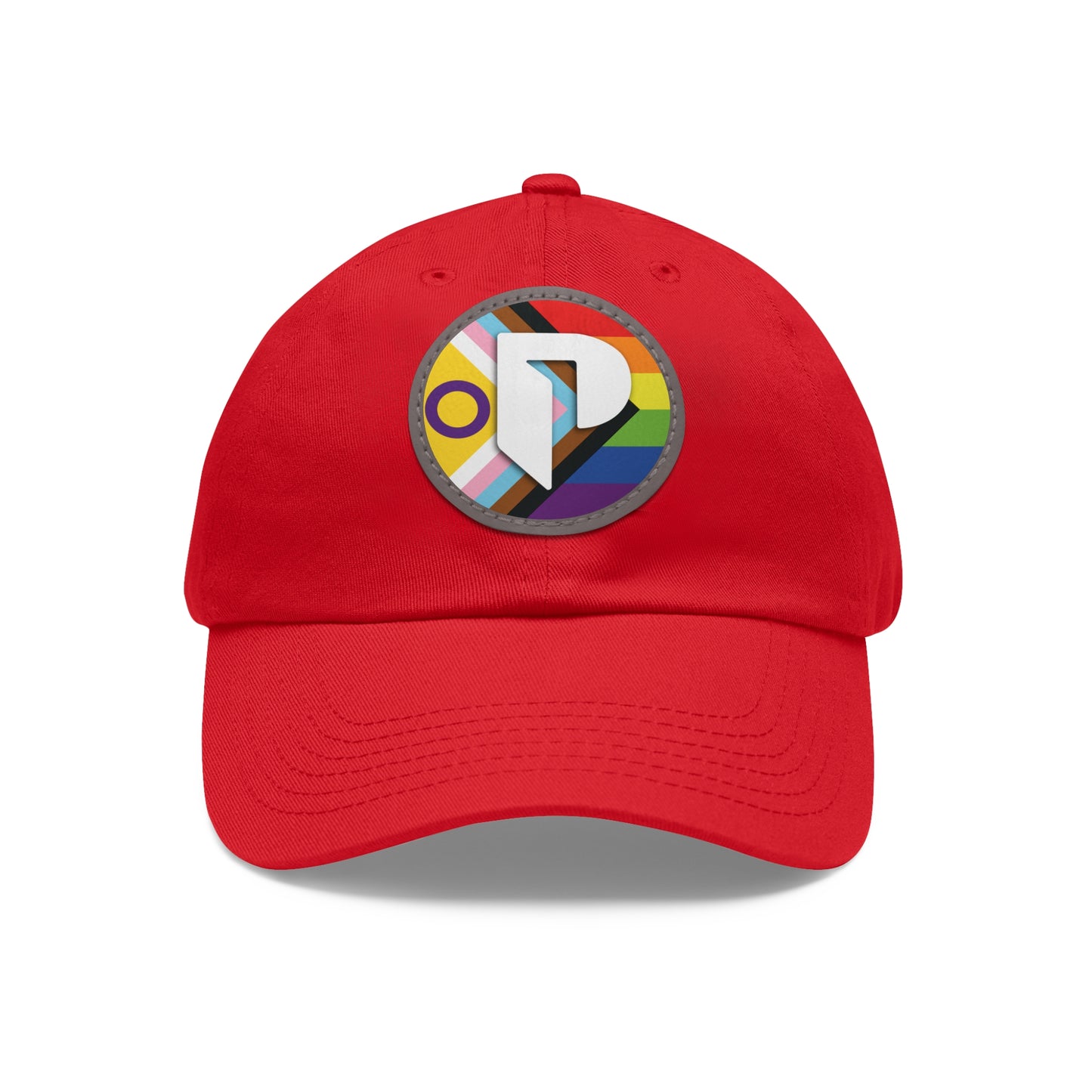 Hat with Leather Patch - PPAW Logo