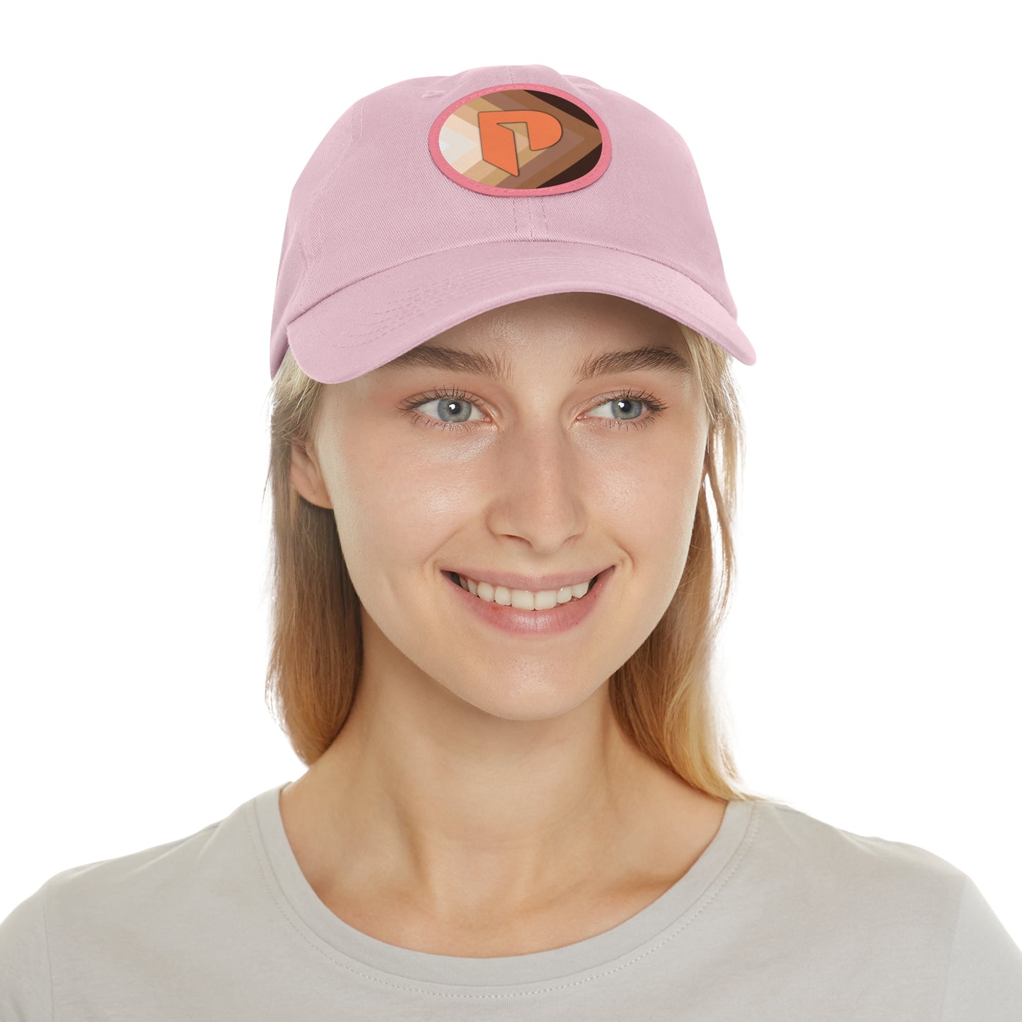 Hat with Leather Patch - BOLD Logo