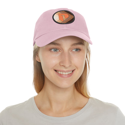 Hat with Leather Patch - BOLD Logo